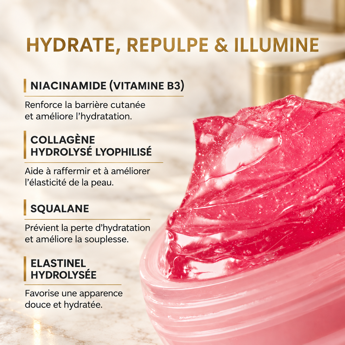 Crème Hydratante au Collagène • 110ml