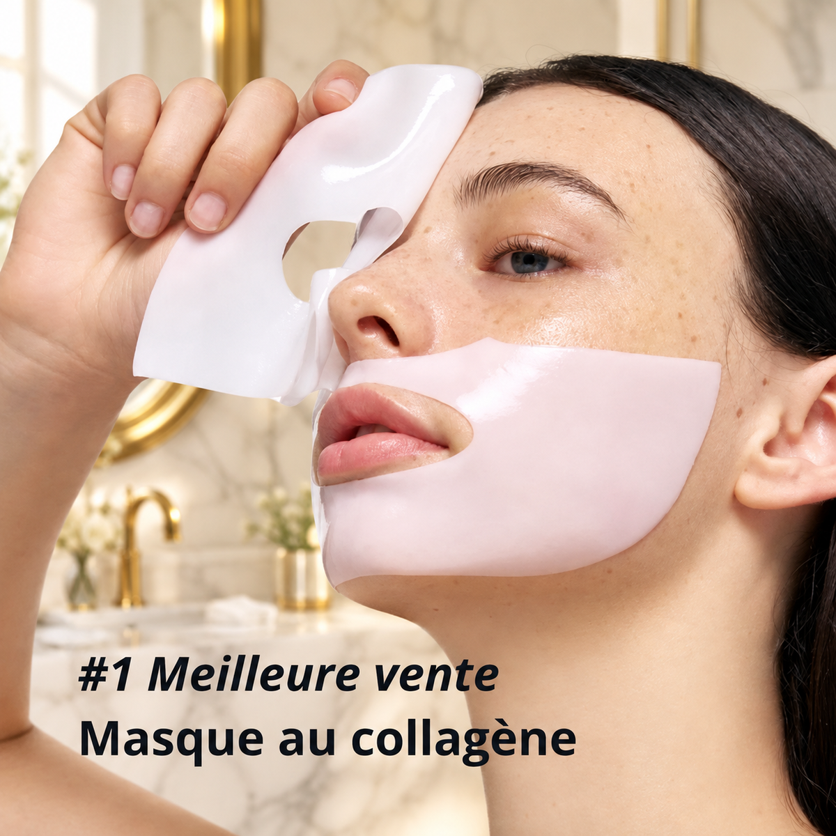 Masque Visage au Collagène Anti-Âge